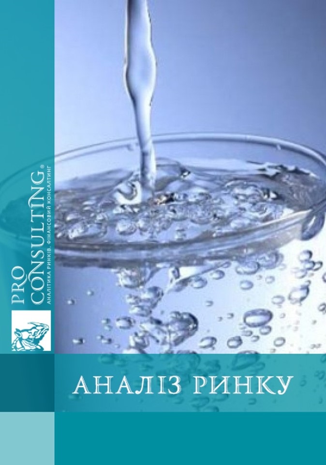 Аналіз ринку мінеральної води. 2004